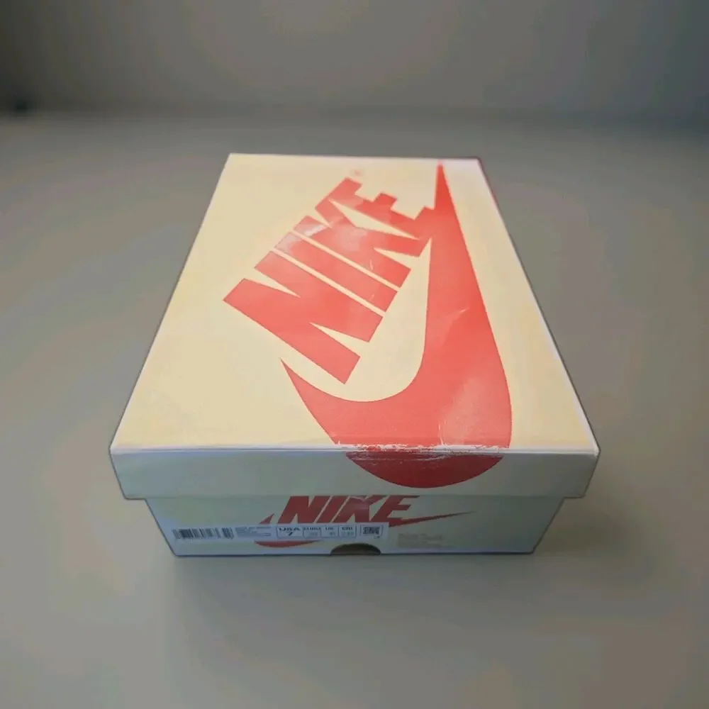 Size 7 - Air Jordan 1 Retro OG High Rare Air - Sail Cinnabar W